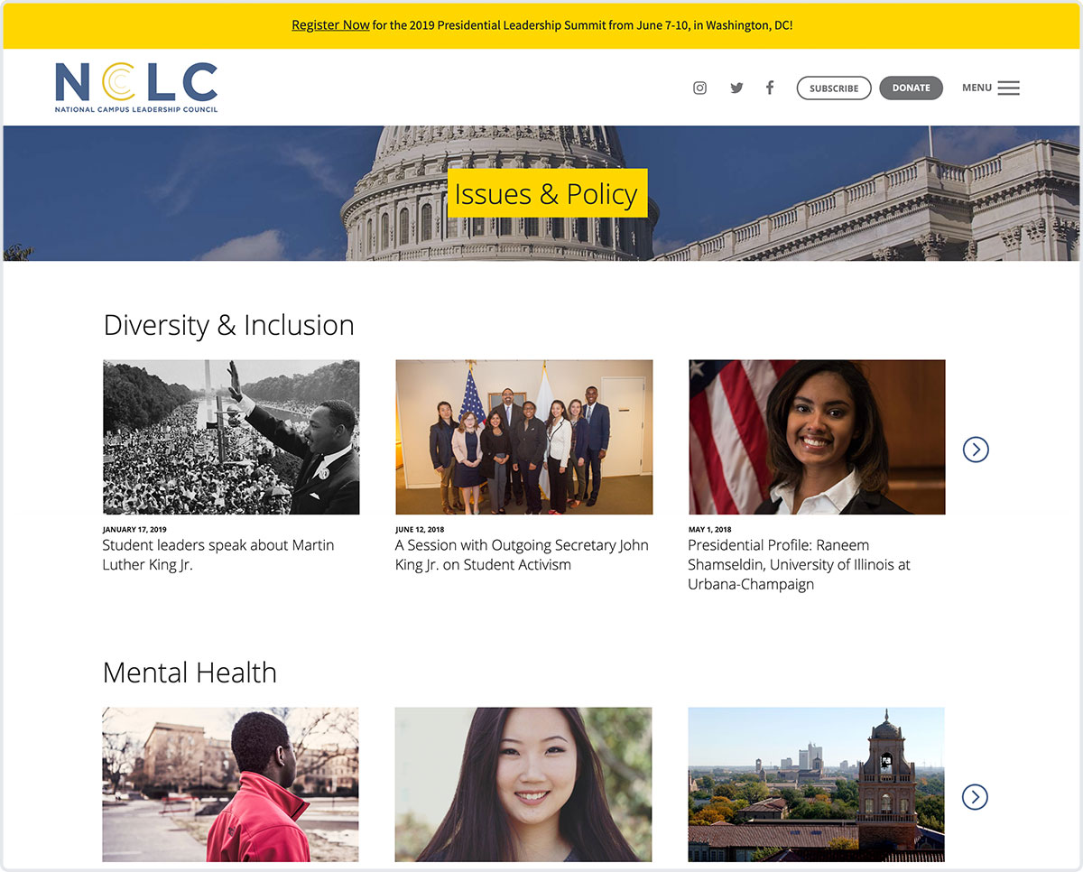 Designed For Advocacy & Audience Engagment